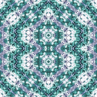 Seamless abstract pattern. Seamless abstract background. Chaotic texture. Mandala