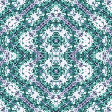 Seamless abstract pattern. Seamless abstract background. Chaotic texture. Mandala