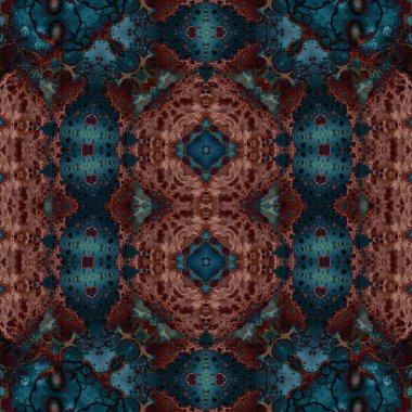 Kusursuz soyut desen. Kusursuz soyut bir arkaplan. Kaotik doku. Mandala