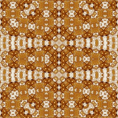 Kusursuz soyut desen. Kusursuz soyut bir arkaplan. Kaotik doku. Mandala