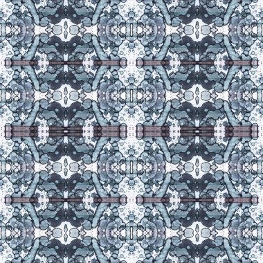 Kusursuz soyut desen. Kusursuz soyut bir arkaplan. Kaotik doku. Mandala