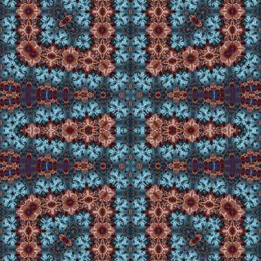 Kusursuz soyut desen. Kusursuz soyut bir arkaplan. Kaotik doku. Mandala