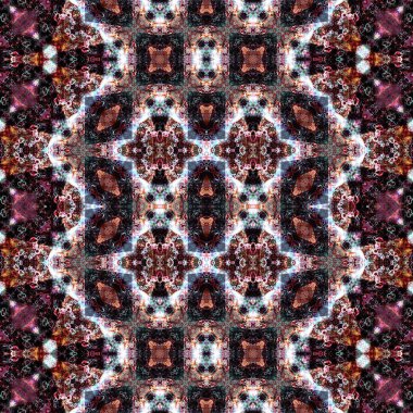 Kusursuz soyut desen. Kusursuz soyut bir arkaplan. Kaotik doku. Mandala