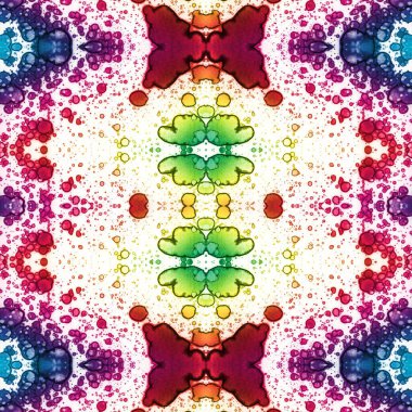 Kusursuz soyut desen. Kusursuz soyut bir arkaplan. Kaotik doku. Mandala