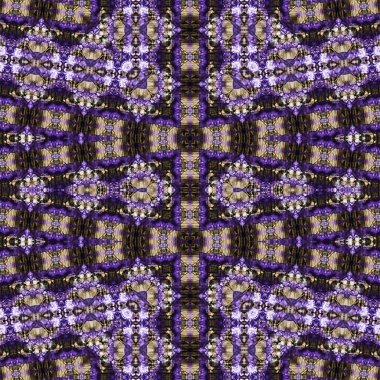 Kusursuz soyut desen. Kusursuz soyut bir arkaplan. Kaotik doku. Mandala