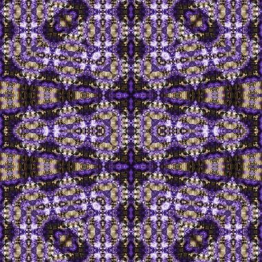 Kusursuz soyut desen. Kusursuz soyut bir arkaplan. Kaotik doku. Mandala