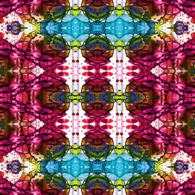 Kusursuz soyut desen. Kusursuz soyut bir arkaplan. Kaotik doku. Mandala