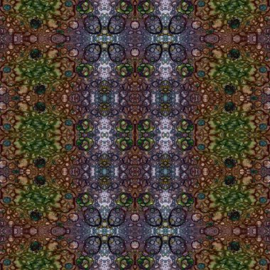 Kusursuz soyut desen. Kusursuz soyut bir arkaplan. Kaotik doku. Mandala