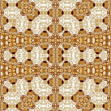 Kusursuz soyut desen. Kusursuz soyut bir arkaplan. Kaotik doku. Mandala