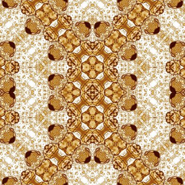 Kusursuz soyut desen. Kusursuz soyut bir arkaplan. Kaotik doku. Mandala