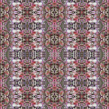 Kusursuz soyut desen. Kusursuz soyut bir arkaplan. Kaotik doku. Mandala