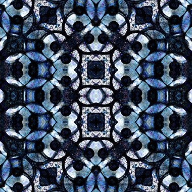 Kusursuz soyut desen. Kusursuz soyut bir arkaplan. Kaotik doku. Mandala