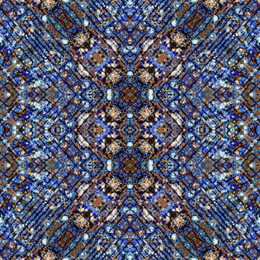 Kusursuz soyut desen. Kusursuz soyut bir arkaplan. Kaotik doku. Mandala