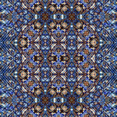 Kusursuz soyut desen. Kusursuz soyut bir arkaplan. Kaotik doku. Mandala