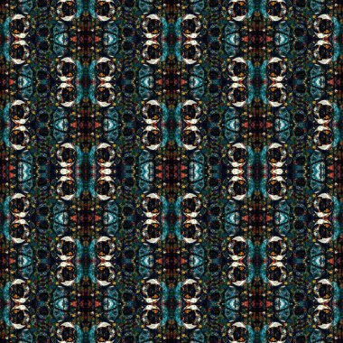 Kusursuz soyut desen. Kusursuz soyut bir arkaplan. Kaotik doku. Mandala