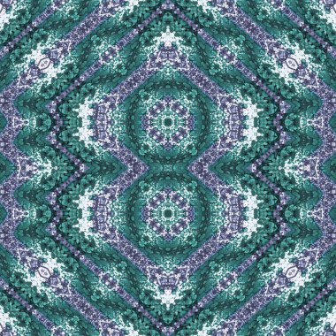 Kusursuz soyut desen. Kusursuz soyut bir arkaplan. Kaotik doku. Mandala