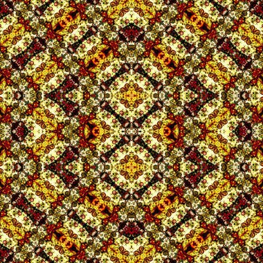 Kusursuz soyut desen. Kusursuz soyut bir arkaplan. Kaotik doku. Mandala