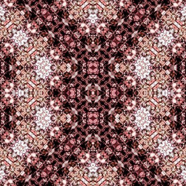 Kusursuz soyut desen. Kusursuz soyut bir arkaplan. Kaotik doku. Mandala