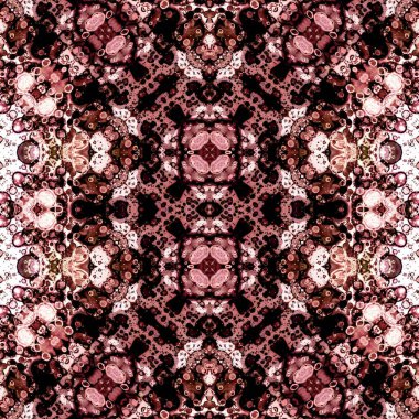 Kusursuz soyut desen. Kusursuz soyut bir arkaplan. Kaotik doku. Mandala