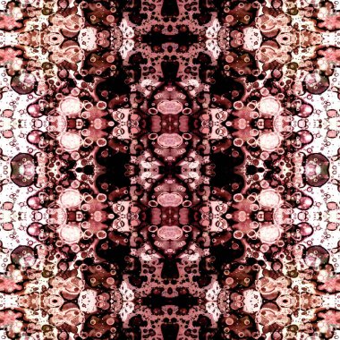 Kusursuz soyut desen. Kusursuz soyut bir arkaplan. Kaotik doku. Mandala