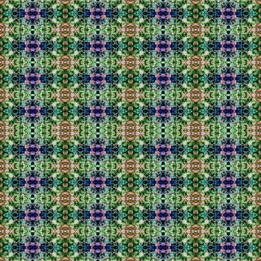 Kusursuz soyut desen. Kusursuz soyut bir arkaplan. Kaotik doku. Mandala