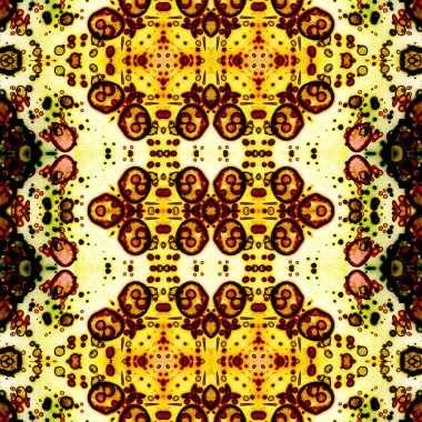 Kusursuz soyut desen. Kusursuz soyut bir arkaplan. Kaotik doku. Mandala