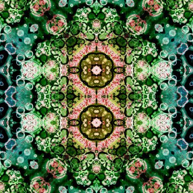 Kusursuz soyut desen. Kusursuz soyut bir arkaplan. Kaotik doku. Mandala