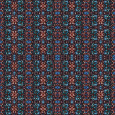 Kusursuz soyut desen. Kusursuz soyut bir arkaplan. Kaotik doku. Mandala