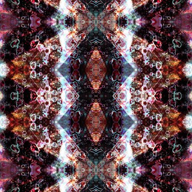 Kusursuz soyut desen. Kusursuz soyut bir arkaplan. Kaotik doku. Mandala