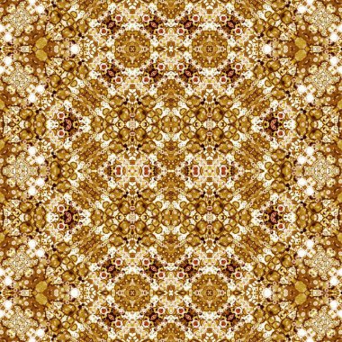 Kusursuz soyut desen. Kusursuz soyut bir arkaplan. Kaotik doku. Mandala