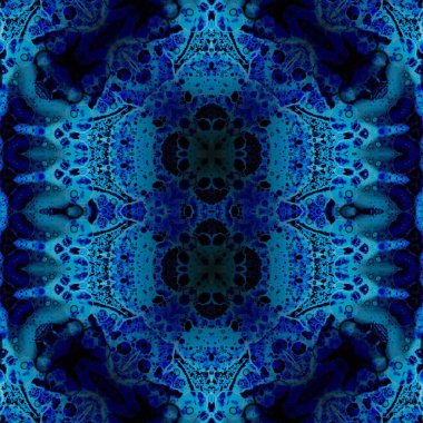 Kusursuz soyut desen. Kusursuz soyut bir arkaplan. Kaotik doku. Mandala