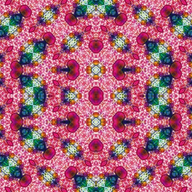 Kusursuz soyut desen. Kusursuz soyut bir arkaplan. Kaotik doku. Mandala