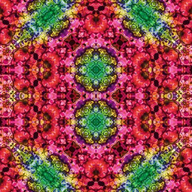 Kusursuz soyut desen. Kusursuz soyut bir arkaplan. Kaotik doku. Mandala