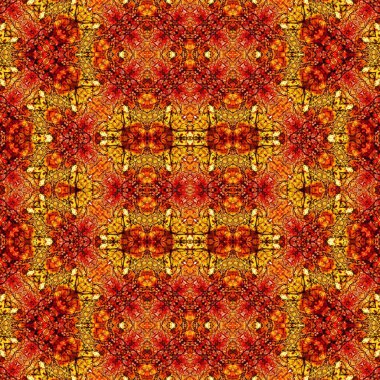 Kusursuz soyut desen. Kusursuz soyut bir arkaplan. Kaotik doku. Mandala