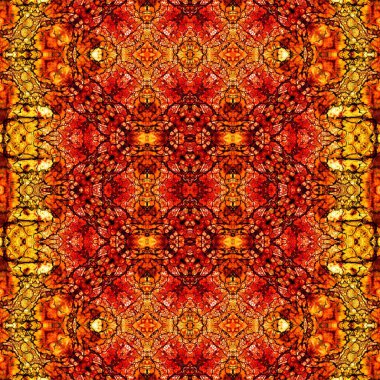 Kusursuz soyut desen. Kusursuz soyut bir arkaplan. Kaotik doku. Mandala