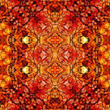 Kusursuz soyut desen. Kusursuz soyut bir arkaplan. Kaotik doku. Mandala