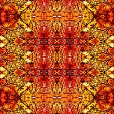 Kusursuz soyut desen. Kusursuz soyut bir arkaplan. Kaotik doku. Mandala