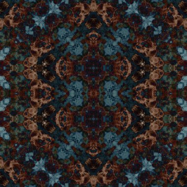 Kusursuz soyut desen. Kusursuz soyut bir arkaplan. Kaotik doku. Mandala