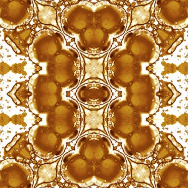 Kusursuz soyut desen. Kusursuz soyut bir arkaplan. Kaotik doku. Mandala