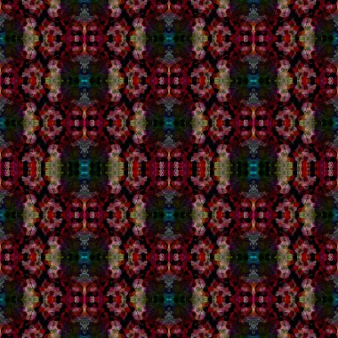 Kusursuz kaotik şablon. Kusursuz soyut doku. Etnik doku. Yaratıcı arkaplan