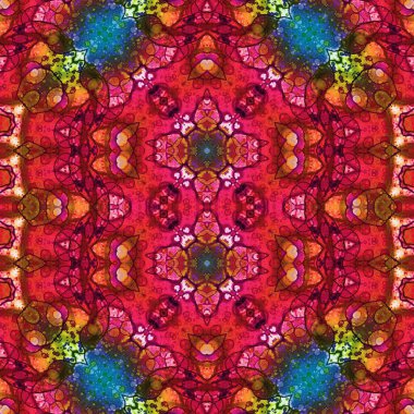 Kusursuz kaotik şablon. Kusursuz soyut doku. Etnik doku. Yaratıcı arkaplan