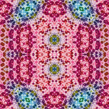 Kusursuz kaotik şablon. Kusursuz soyut doku. Etnik doku. Yaratıcı arkaplan