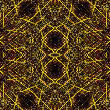 Kusursuz kaotik şablon. Kusursuz soyut doku. Etnik doku. Yaratıcı arkaplan