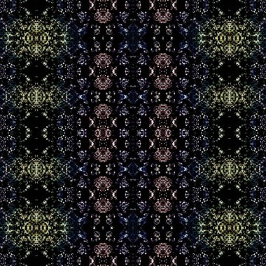 Kusursuz kaotik şablon. Kusursuz soyut doku. Etnik doku. Yaratıcı arkaplan