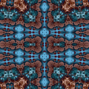 Kusursuz kaotik şablon. Kusursuz soyut doku. Etnik doku. Yaratıcı arkaplan