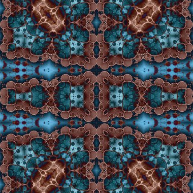 Kusursuz kaotik şablon. Kusursuz soyut doku. Etnik doku. Yaratıcı arkaplan