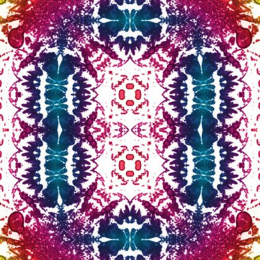 Kusursuz kaotik şablon. Kusursuz soyut doku. Etnik doku. Yaratıcı arkaplan