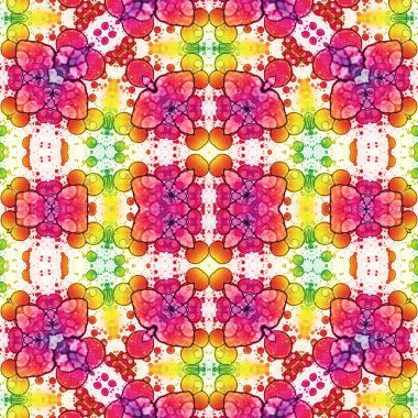 Kusursuz kaotik şablon. Kusursuz soyut doku. Etnik doku. Yaratıcı arkaplan