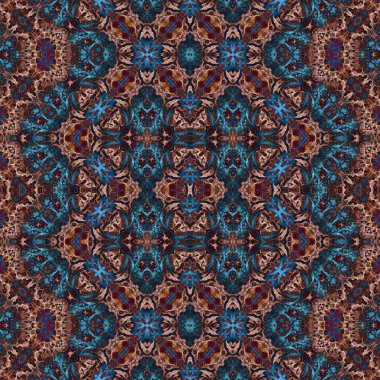 Kusursuz kaotik şablon. Kusursuz soyut doku. Etnik doku. Yaratıcı arkaplan