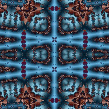 Kusursuz kaotik şablon. Kusursuz soyut doku. Etnik doku. Yaratıcı arkaplan